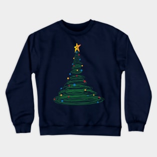 Christmas tree Crewneck Sweatshirt